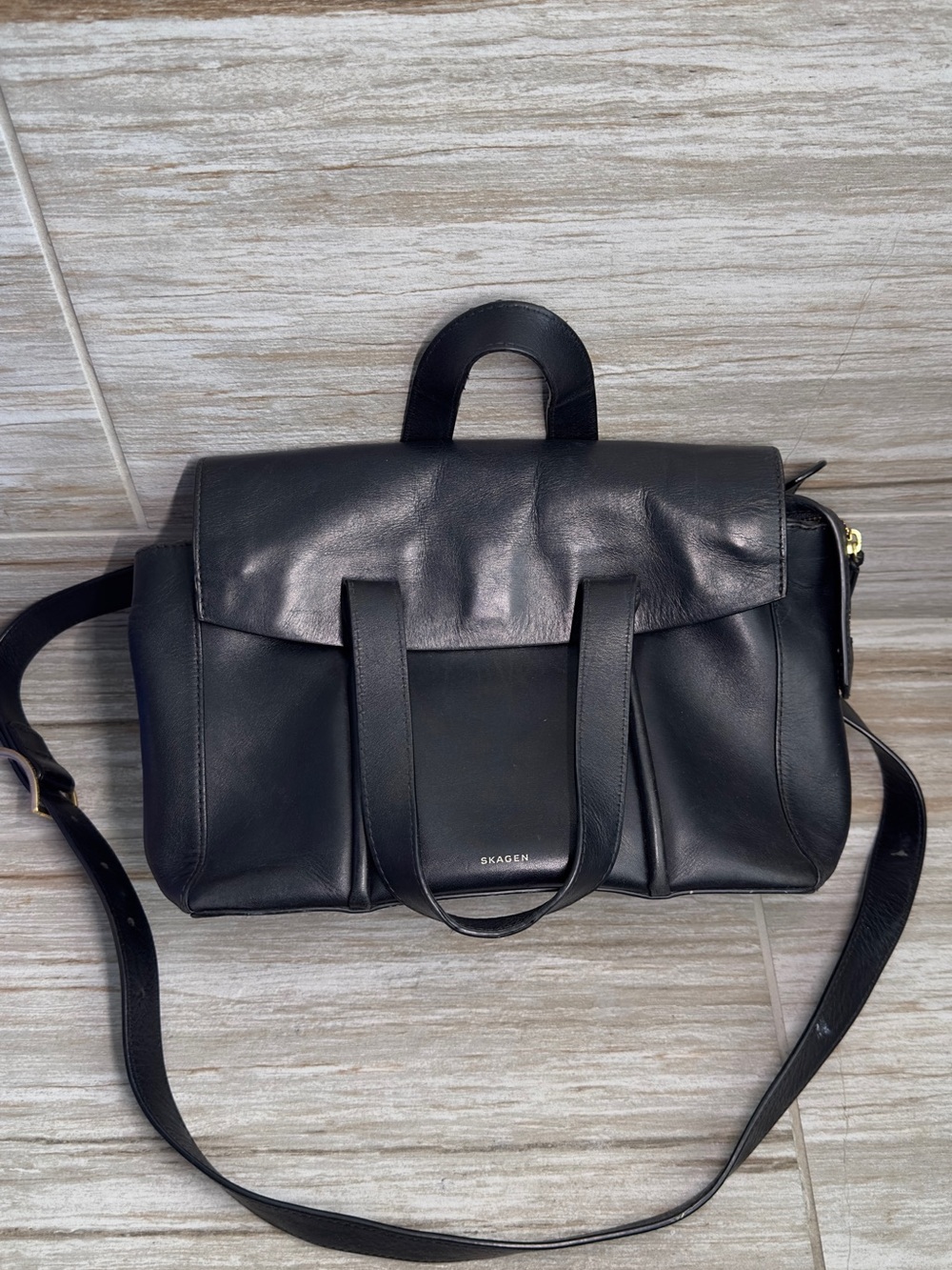 Skagen Beatrix Flap Satchel